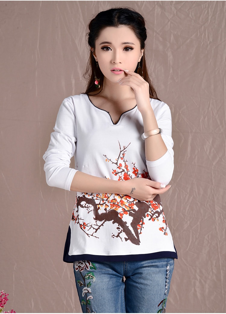 Retro Tshirt BL2682 White