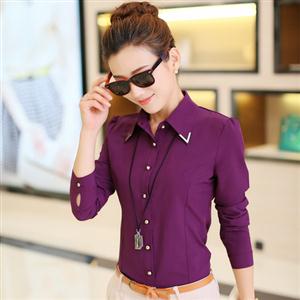 Kemeja BL2695 Purple