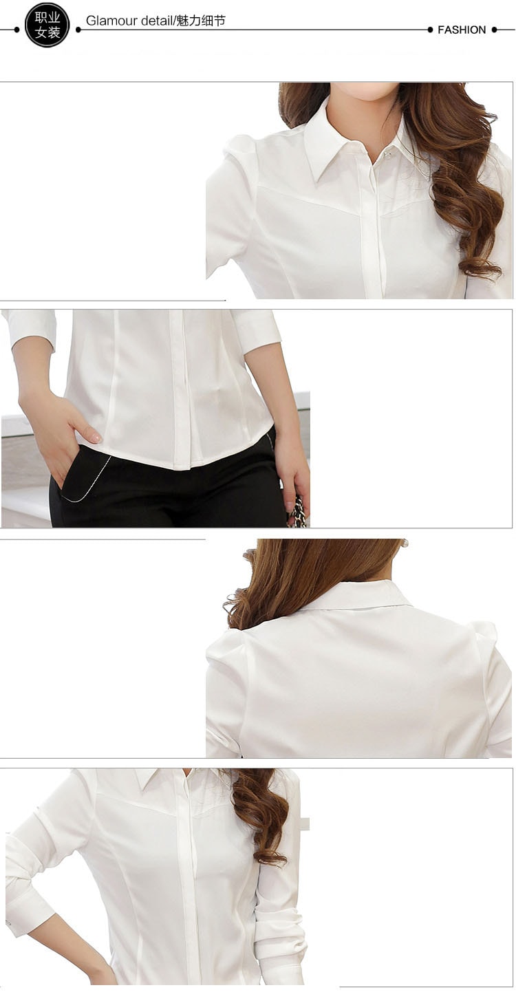 Kemeja BL2696 White