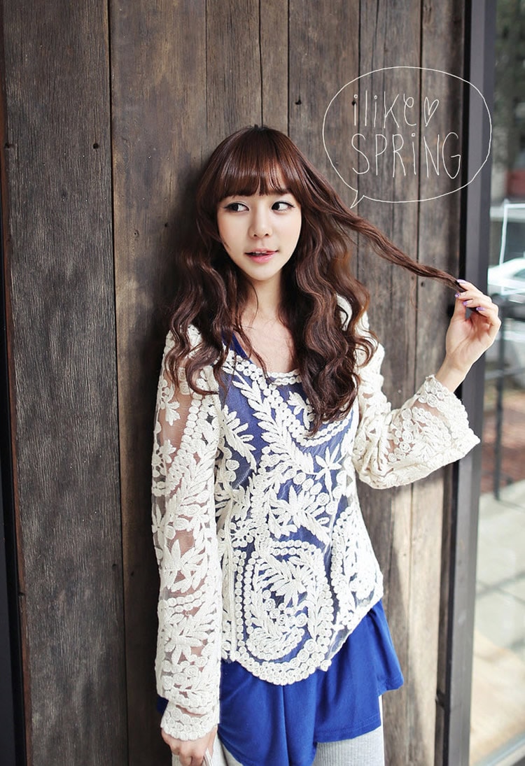 Blouse BL2697 Beige