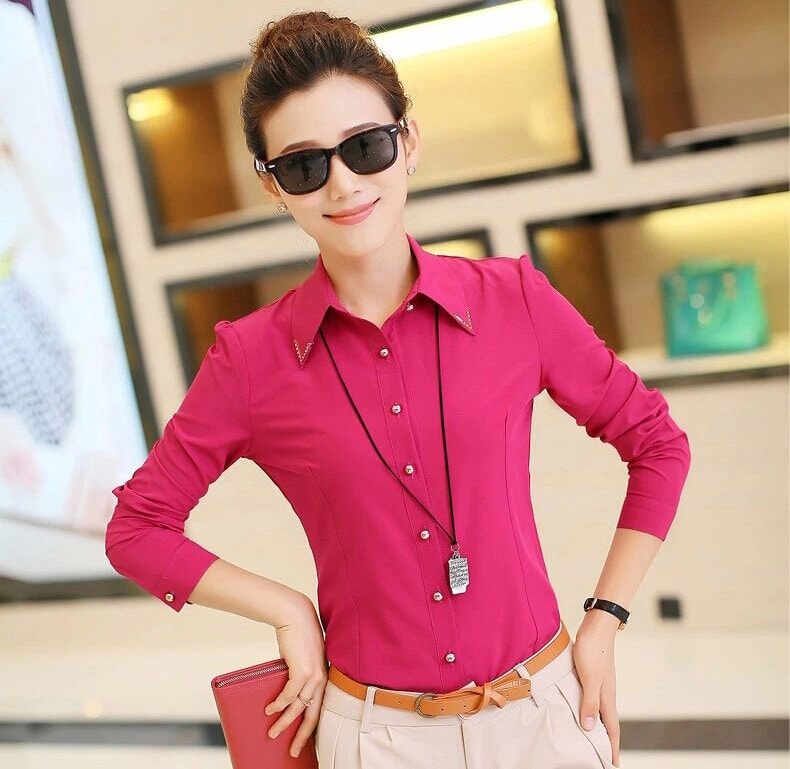 Kemeja BL2699 Pink