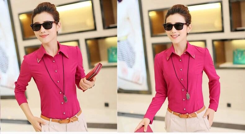 Kemeja BL2699 Pink