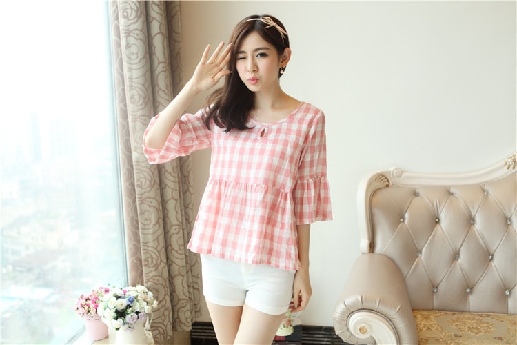 Blouse BL2703 Pale Pink