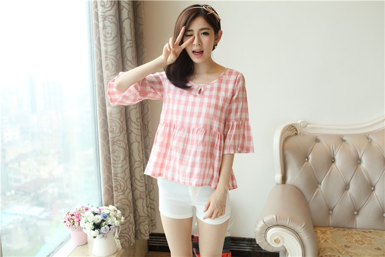 Blouse BL2703 Pale Pink