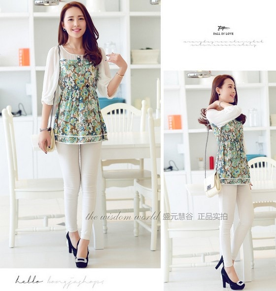 Blouse BL2712 Green