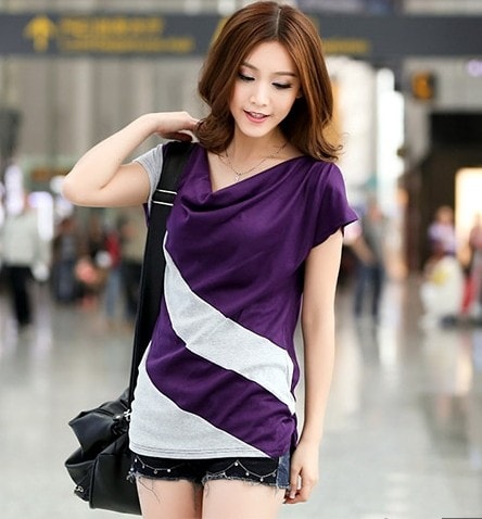 Blouse BL2714 Purple