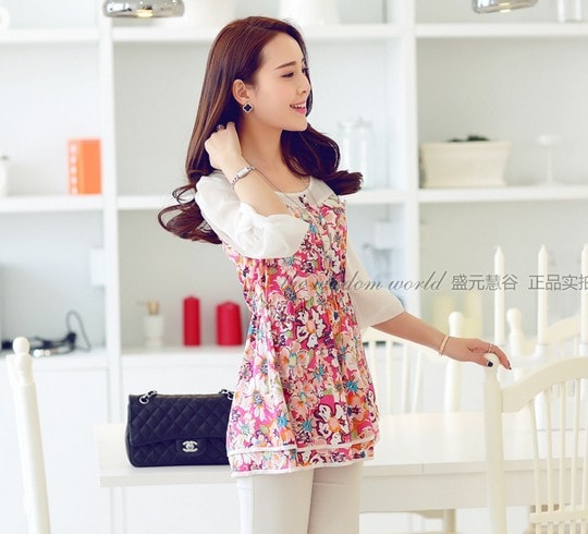 Blouse BL2717 Pink