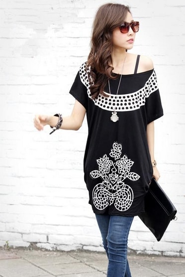 Blouse BL2721 Black