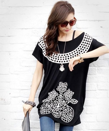 Blouse BL2721 Black