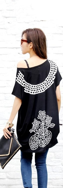 Blouse BL2721 Black