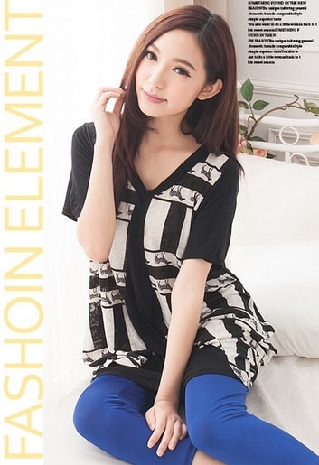 Blouse BL2723 Black