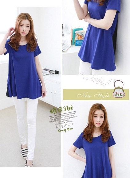 Blouse BL2734 Blue