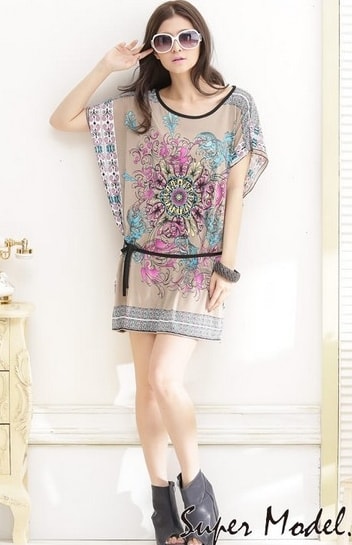 Blouse BL2735 Gray