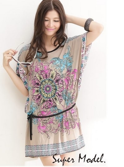 Blouse BL2735 Gray