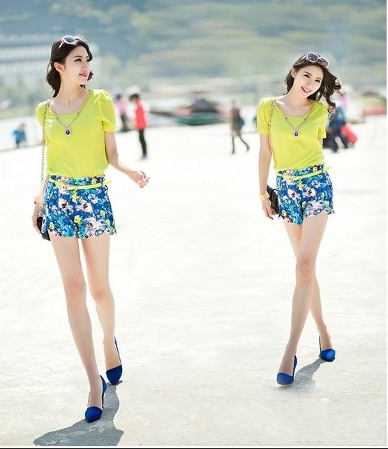 Blouse BL2736 Yellow