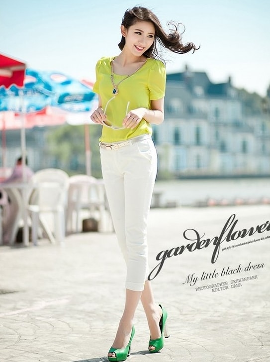 Blouse BL2736 Yellow