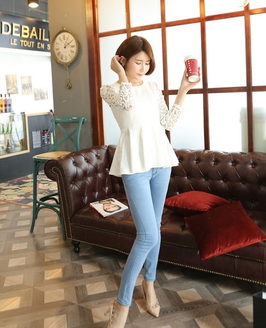 Blouse BL2739 White