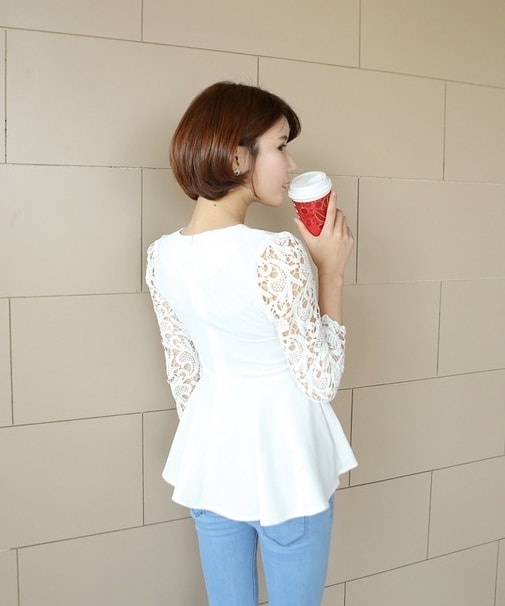 Blouse BL2739 White