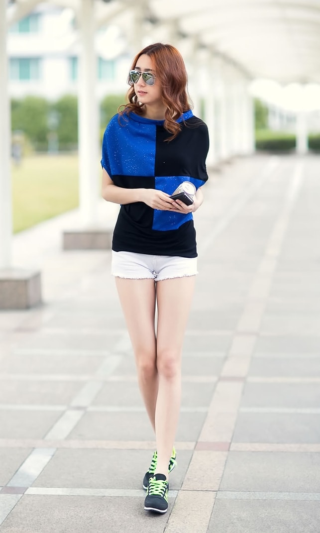 Blouse BL2743 Blue