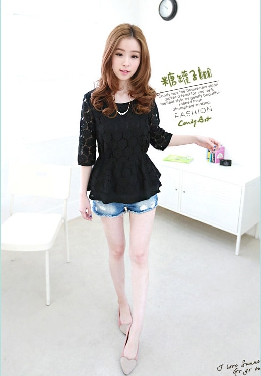 Blouse BL2751 Black