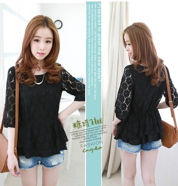 Blouse BL2751 Black