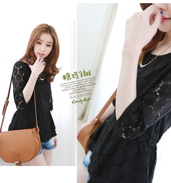 Blouse BL2751 Black