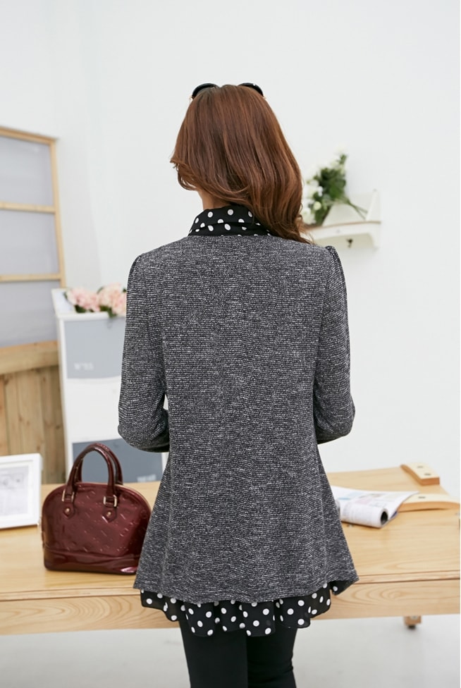 Blouse BL2755 Dark Grey