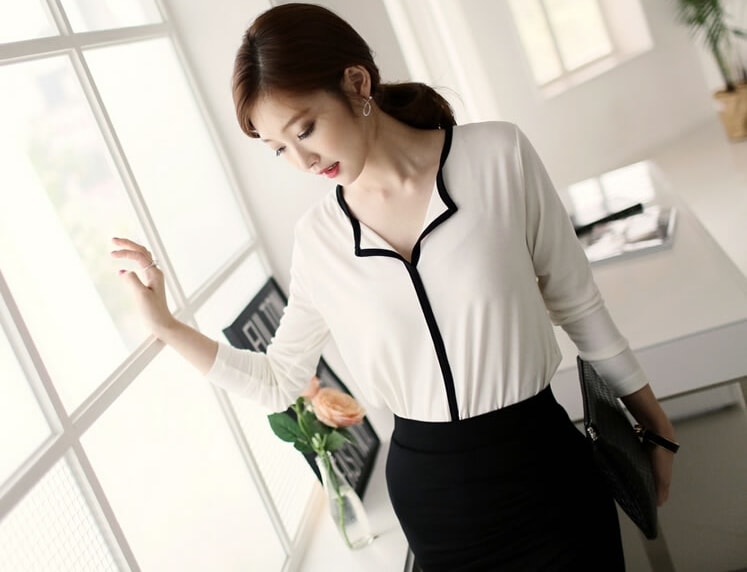 Blouse BL2760 White