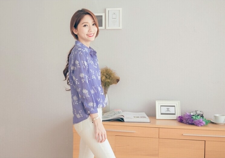 Casual Shirt BL2769 Blue