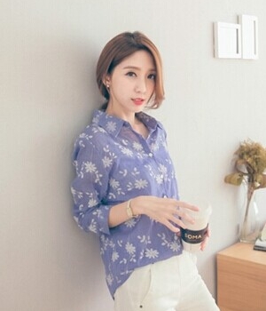 Casual Shirt BL2769 Blue