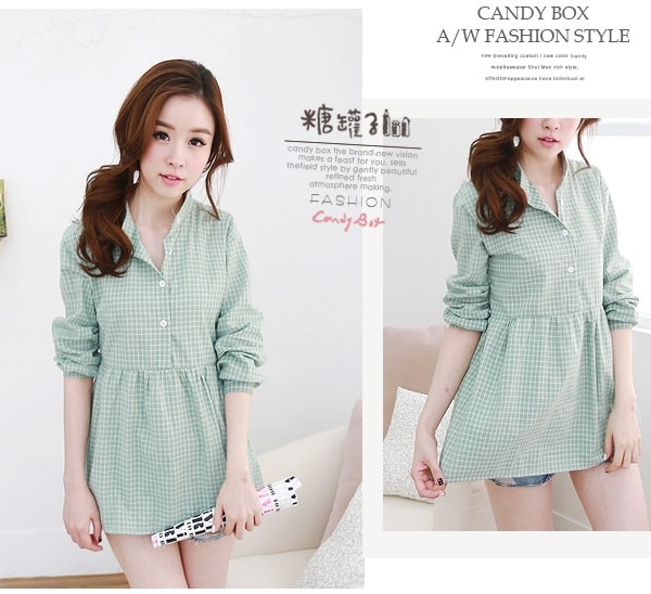 Kemeja BL2774 Green