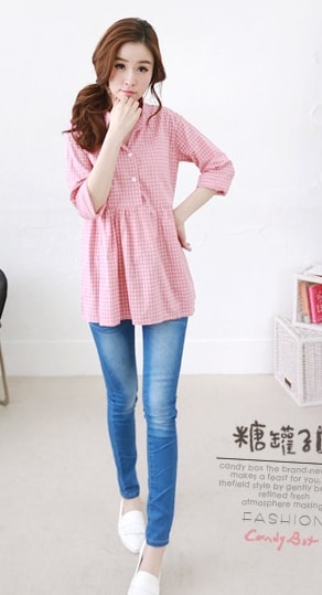 Kemeja BL2783 Pink