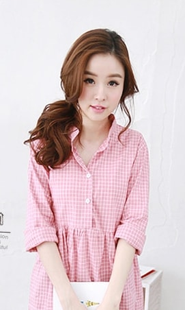 Kemeja BL2783 Pink