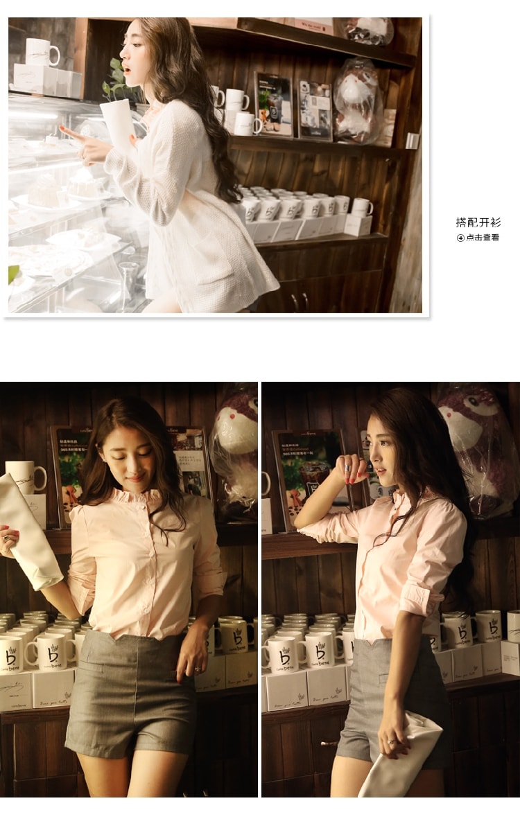 Blouse BL2795 Pink