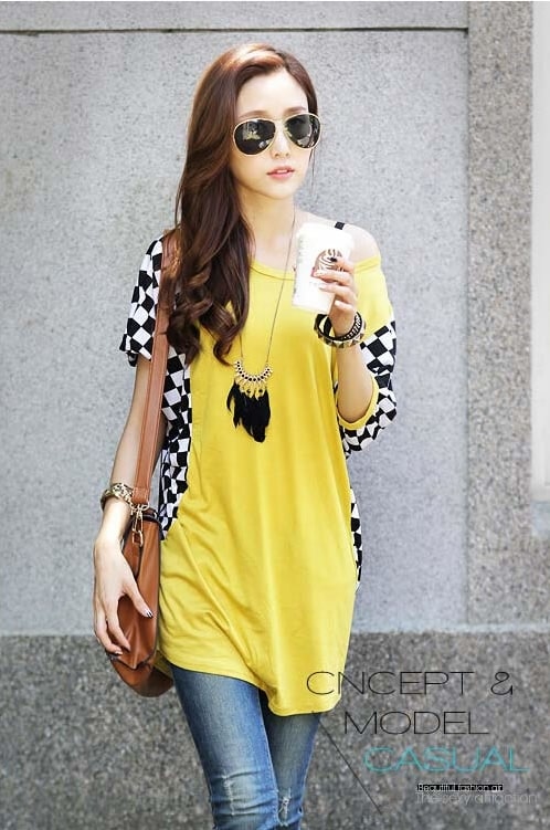 Blouse BL2801 Yellow