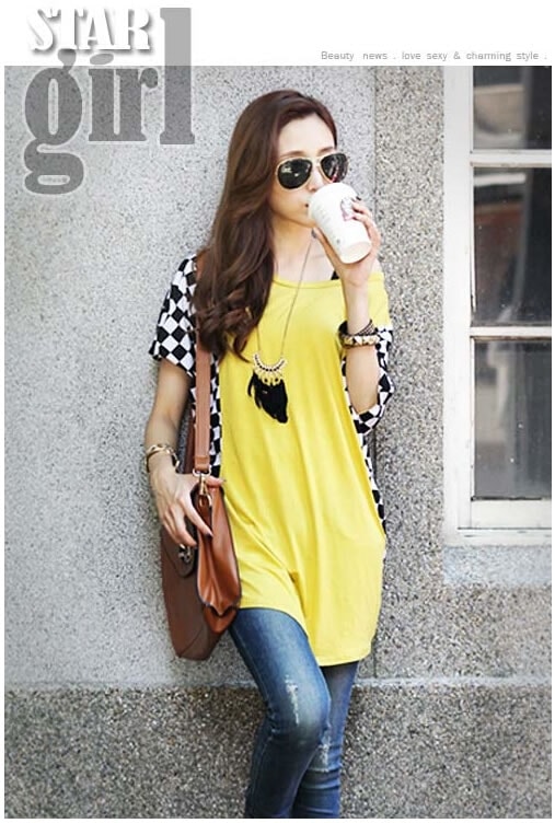 Blouse BL2801 Yellow