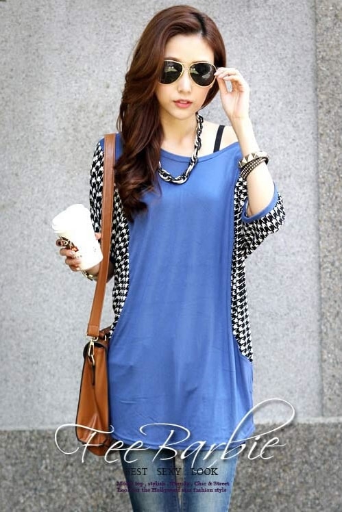 Blouse BL2802 Blue