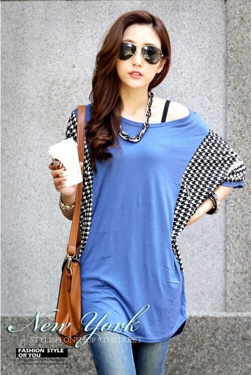 Blouse BL2802 Blue