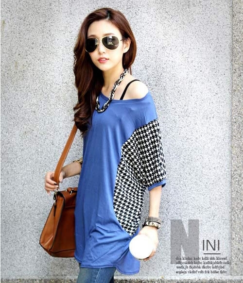 Blouse BL2802 Blue