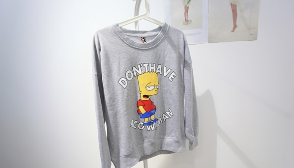 Simpson Sweater BL2803 Gray