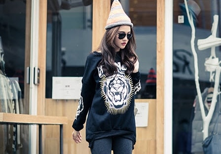 Sweater Korea BL2806 Black