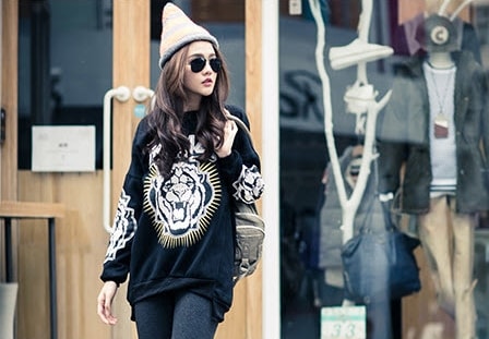 Sweater Korea BL2806 Black