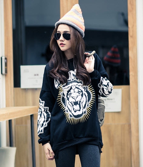 Sweater Korea BL2806 Black