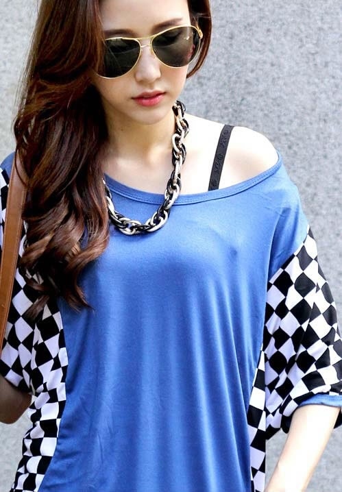 Blouse BL2807 Blue