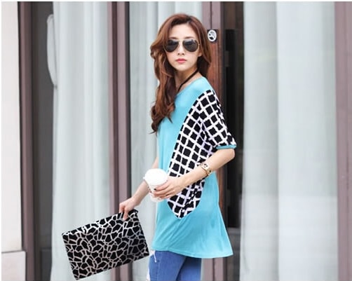 Blouse BL2808 Sky Blue