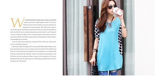 Blouse BL2808 Sky Blue