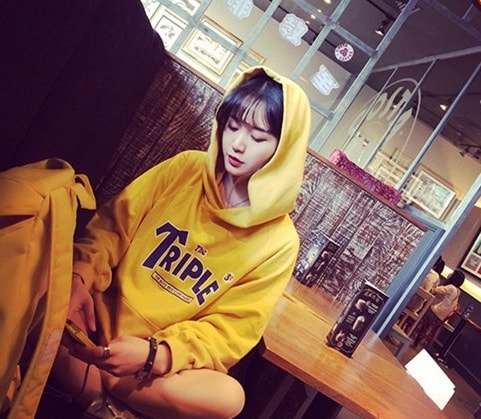 Sweater Hoodie BL2825 Yellow