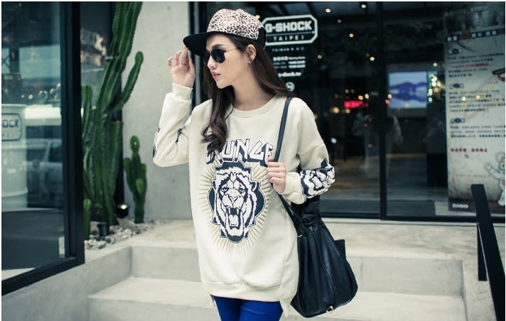 Sweater Korea BL2829 White