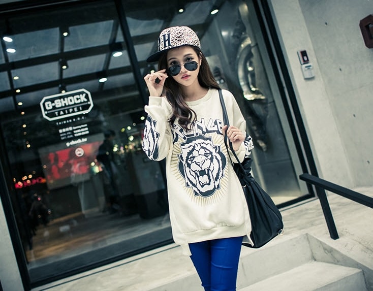 Sweater Korea BL2829 White