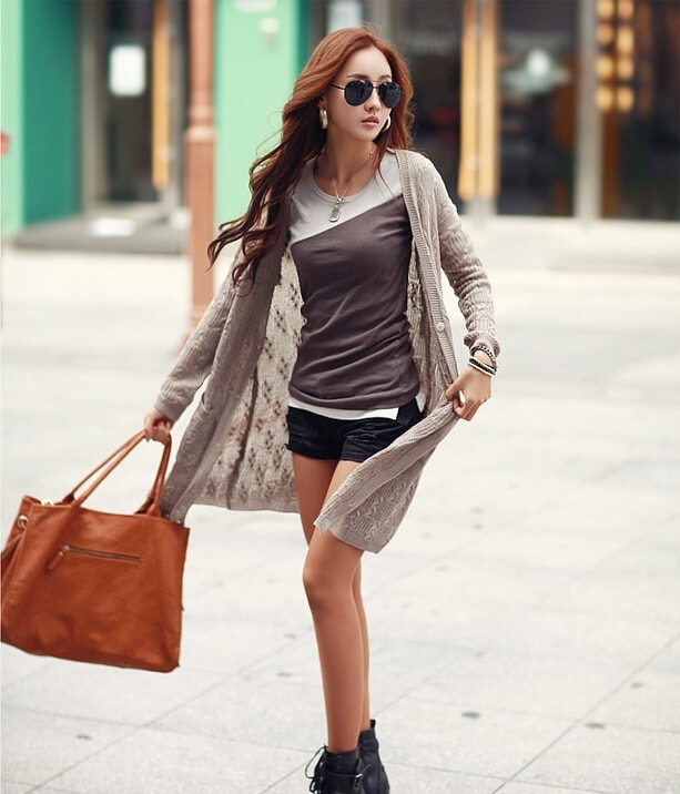 Blouse BL2832 Brown